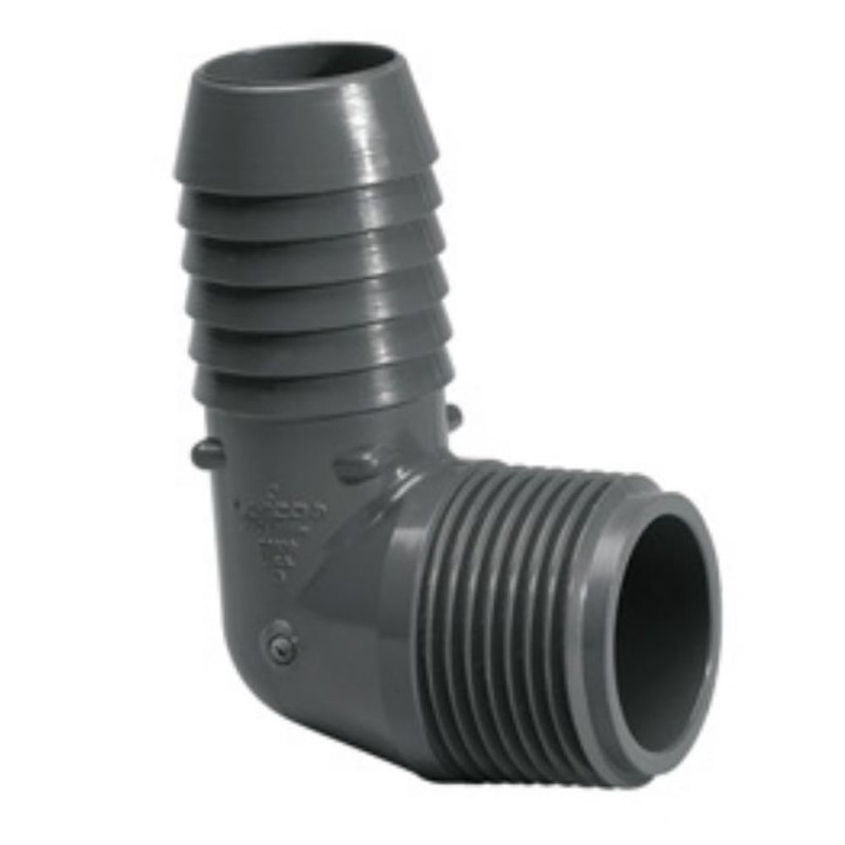 PVC Combination Elbow | Generic | N/A | 1-1/2 Inch Insert x MPT | 90 Degree Heavy Duty
