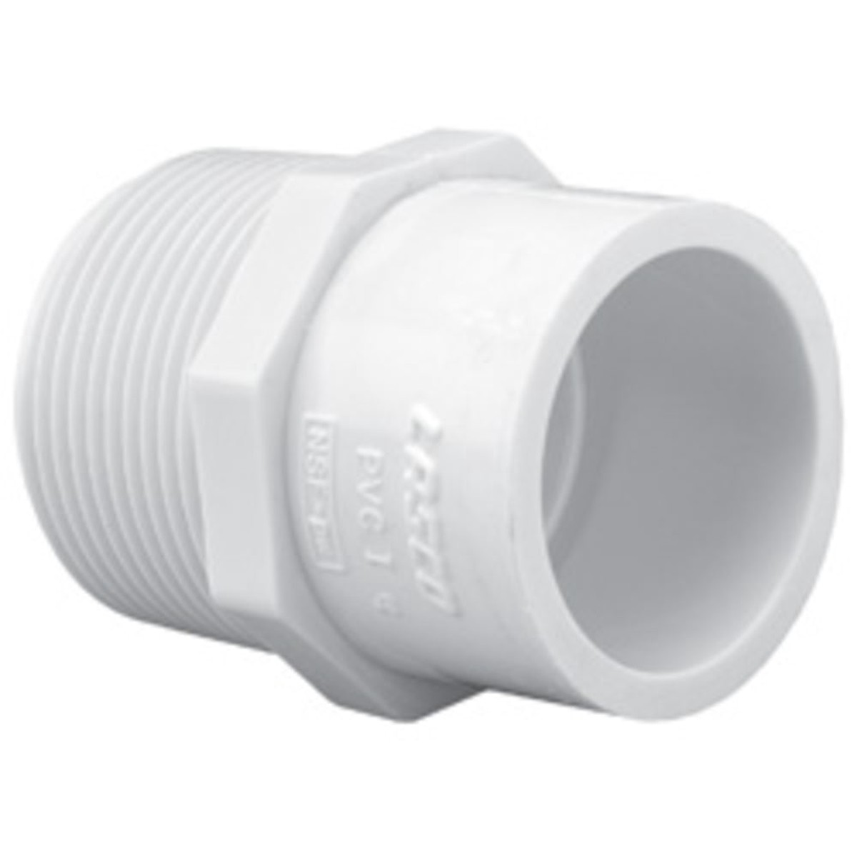 PVC Pool Adapter | AquaPro | 2x1-1/2 MPT to Slip | Schedule 40 | Heavy Duty