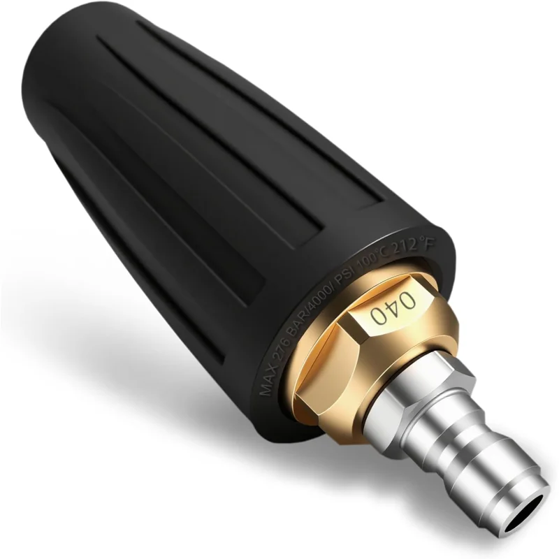 Quick Connect Turbo Nozzle Universal for Cold Water Pressure Washers, 4000 PSI
