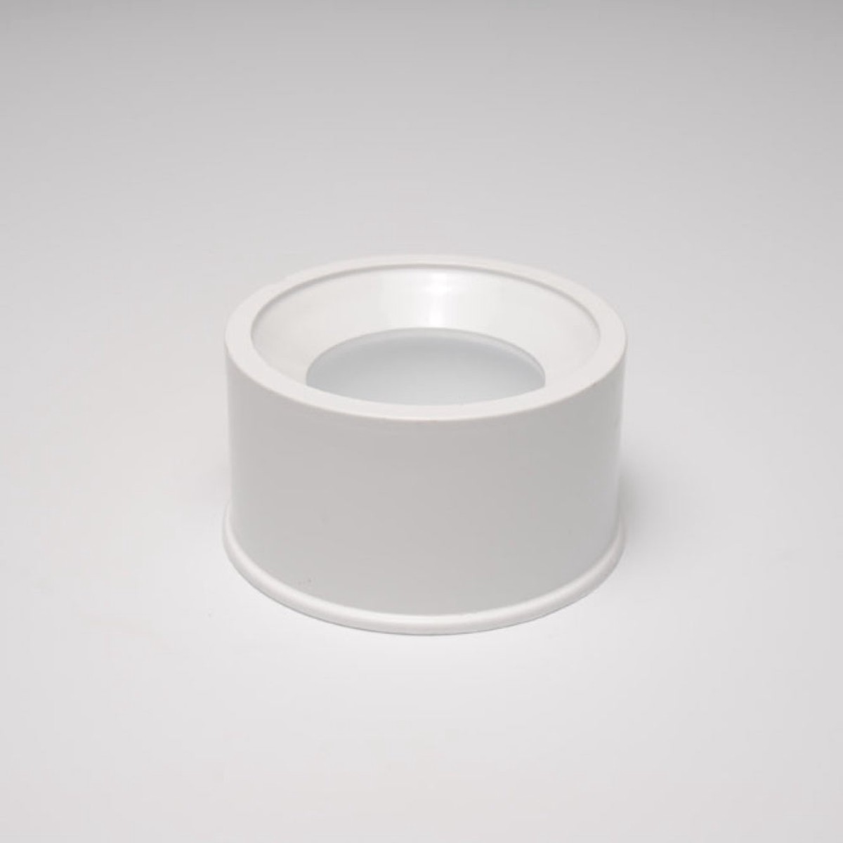 Reducing Bushing | AquaFlow | White PVC 3 In Spigot to 2 1/2 In Slip Fitting | Schedule 40 | Heavy Duty