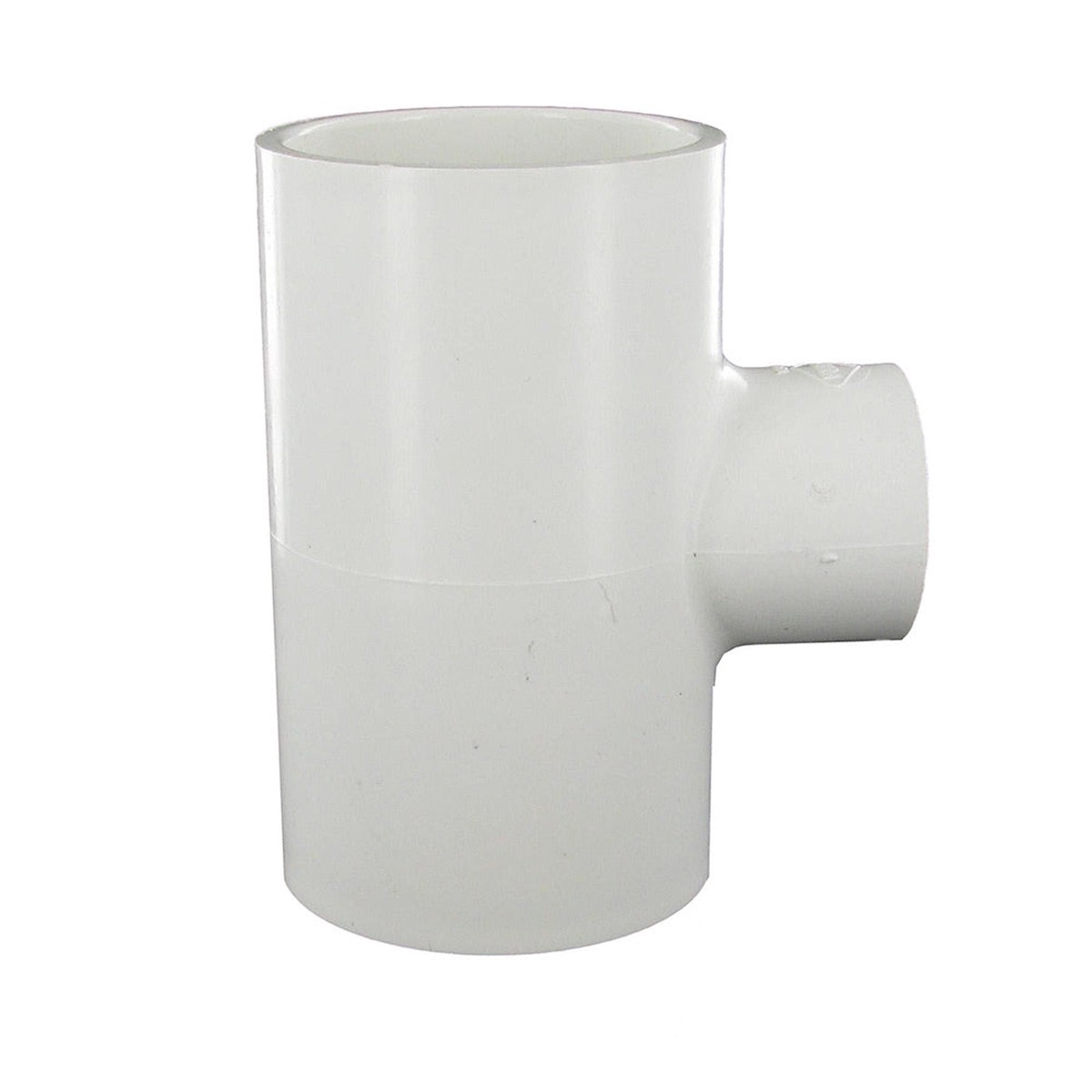 Reducing Tee | BlueWave | 2x2x1 Fitting | White PVC Schedule 40 | Heavy Duty Replacement Part