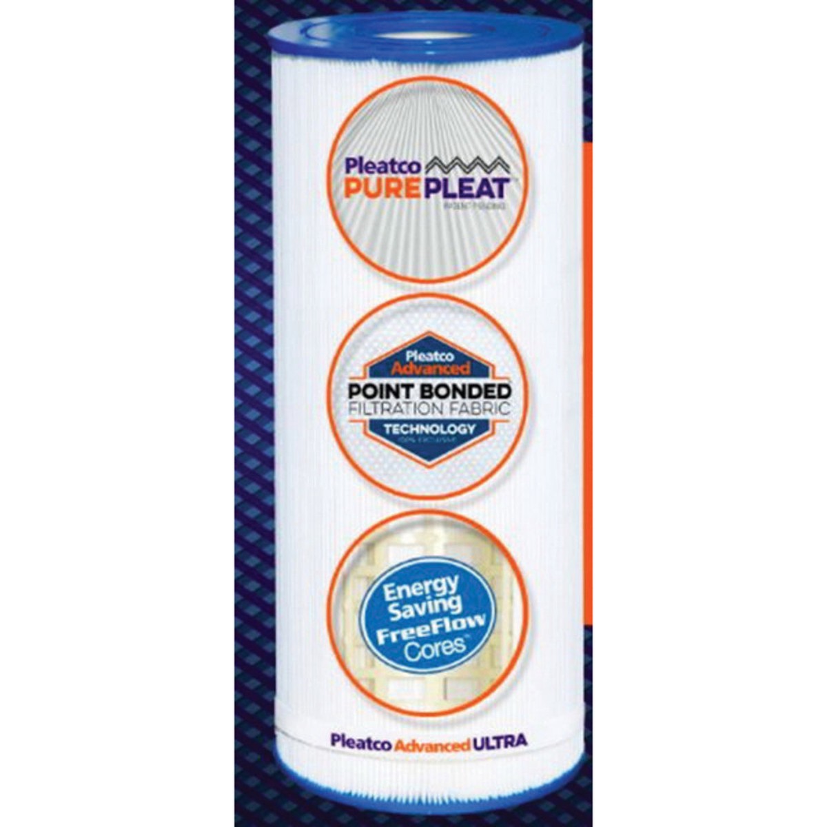 Replacement Cartridge | Pleatco | PA106 | 7 x 19.75 In | Advanced Ultra PA106 Filter Cartridge