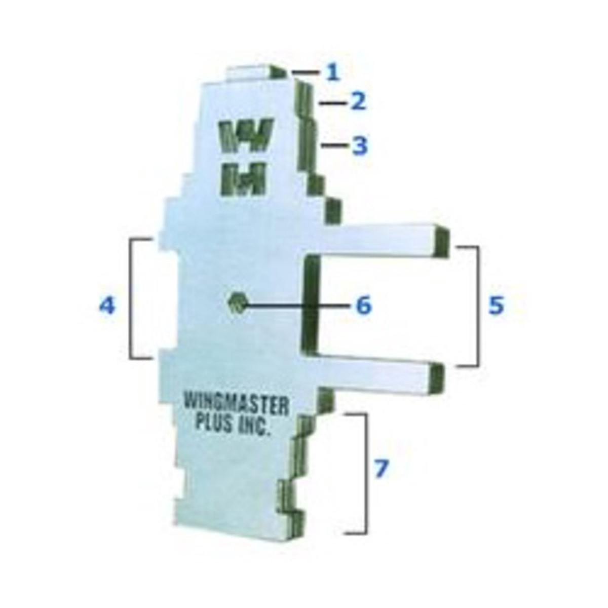Replacement Part | American Granby | Wingmaster Wing Jet Key | Heavy Duty