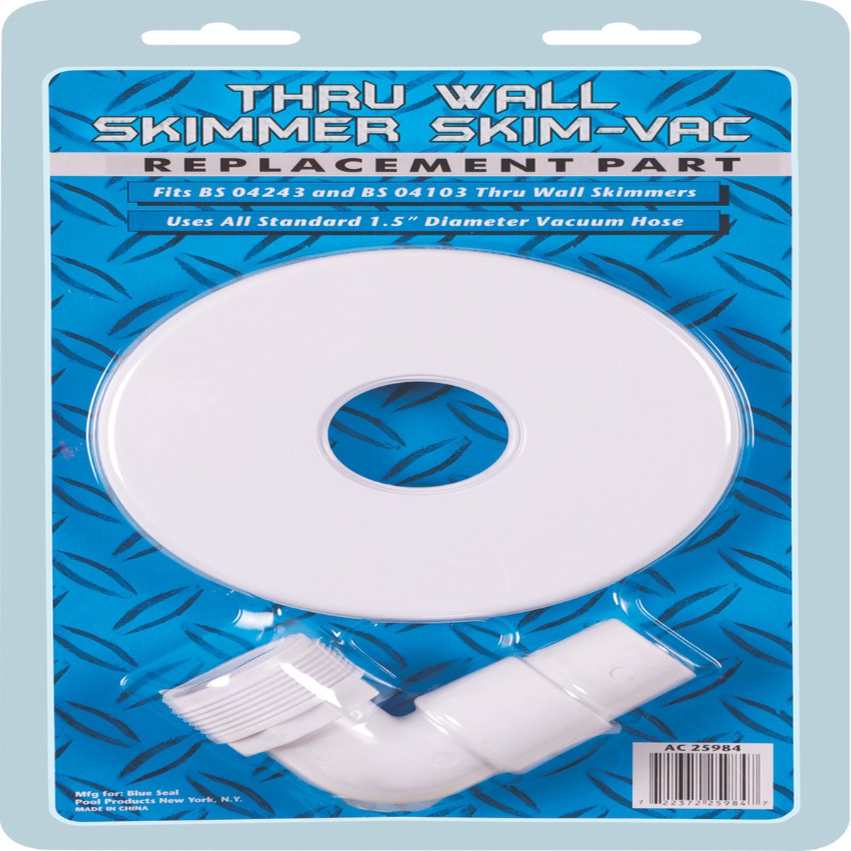 Replacement Vacuum Plate For 04103/04243 Skimmers