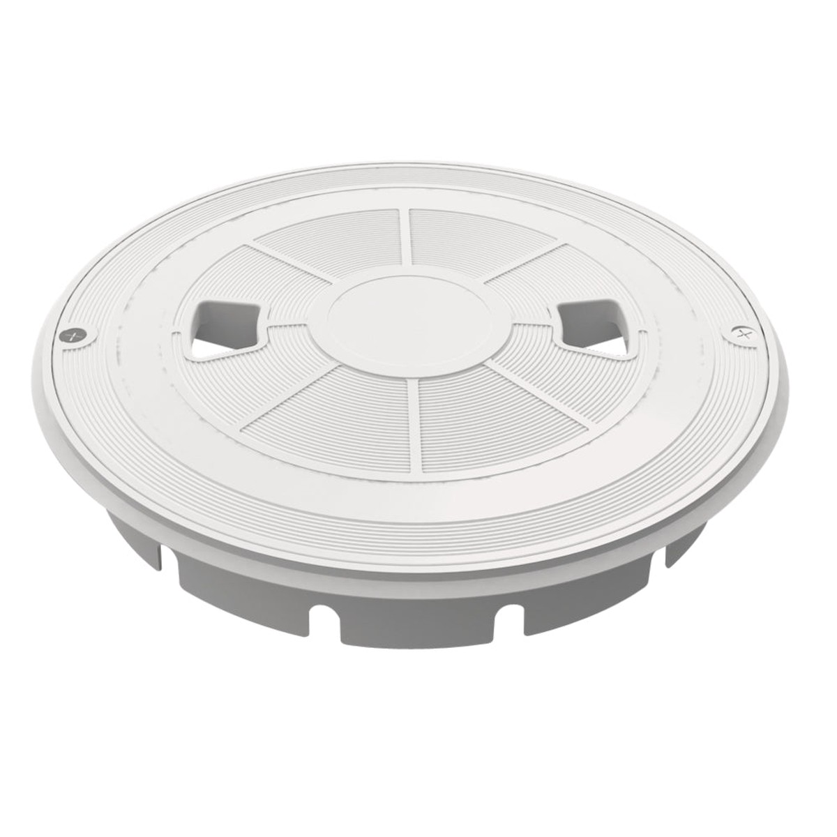 Round Skimmer Lid And Collar Replacement Part | AquaStar | SKRT101A-5 | (Fits Flow Star Round)