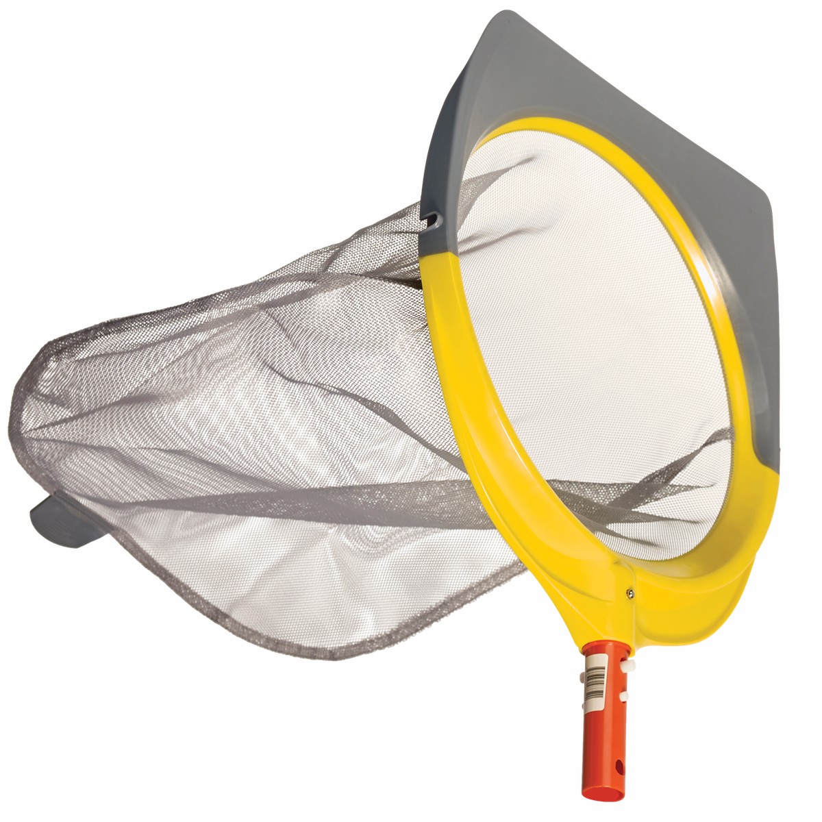Round Yellow Leaf Rake With Extra Deep Net