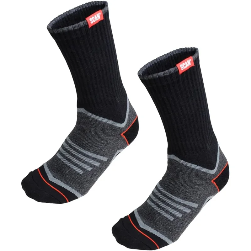 Scan Twin Pack Work Socks