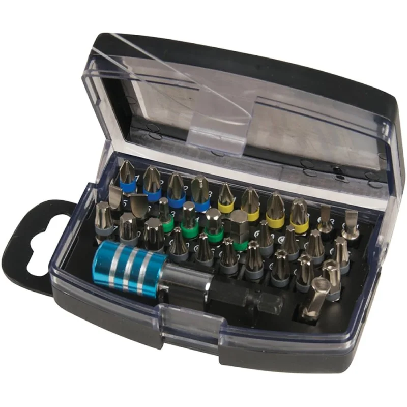 SILVERLINE 32 PC SET COLOR CODED BITS