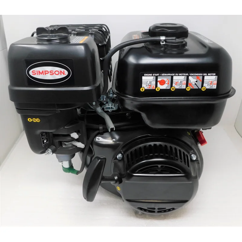 Simpson CRX270 272cc Horizontal Shaft Engine 1″ x 2-7/8″ tapped 7/16″-20 UNF #100845