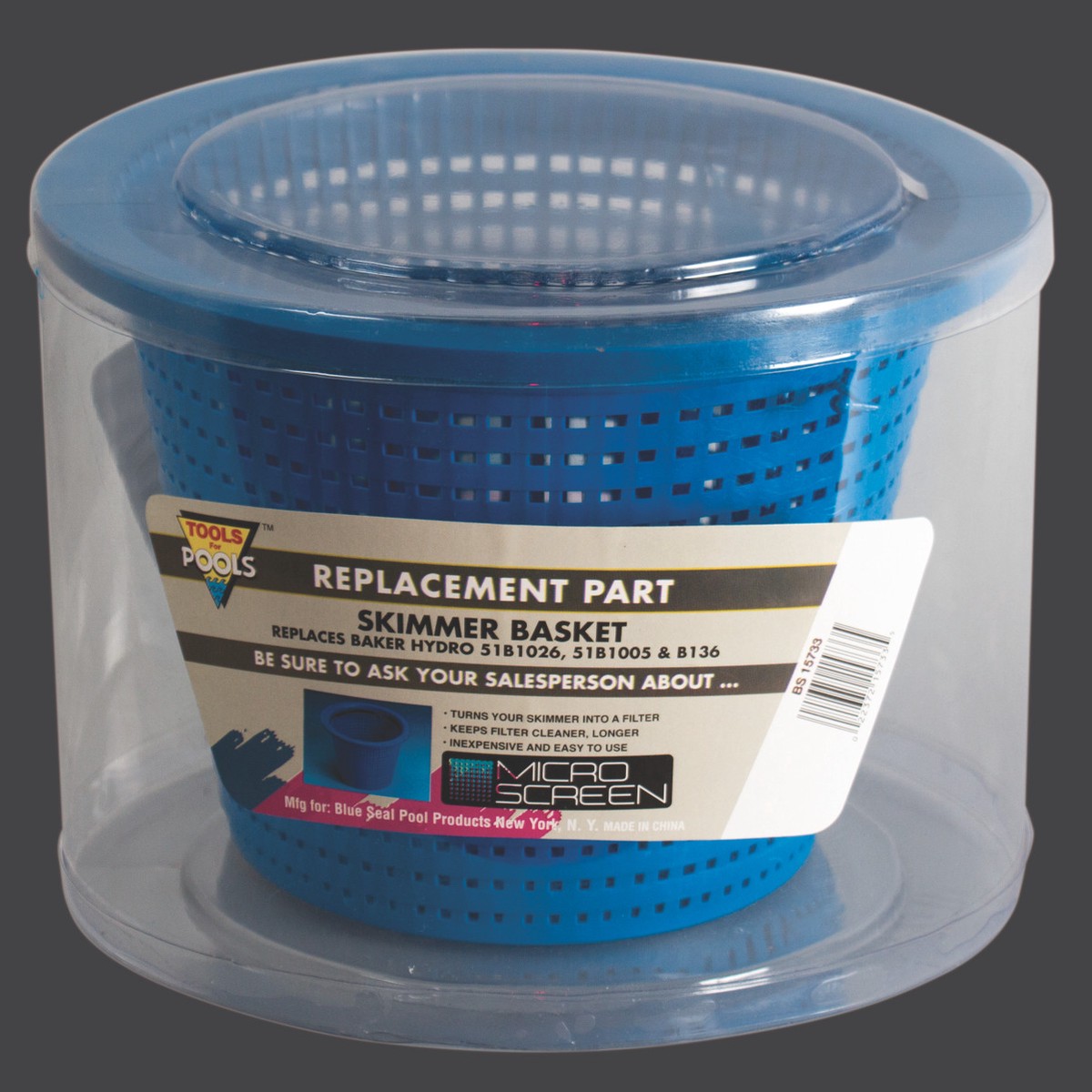Skimmer Basket Fits Hydro 51B1026