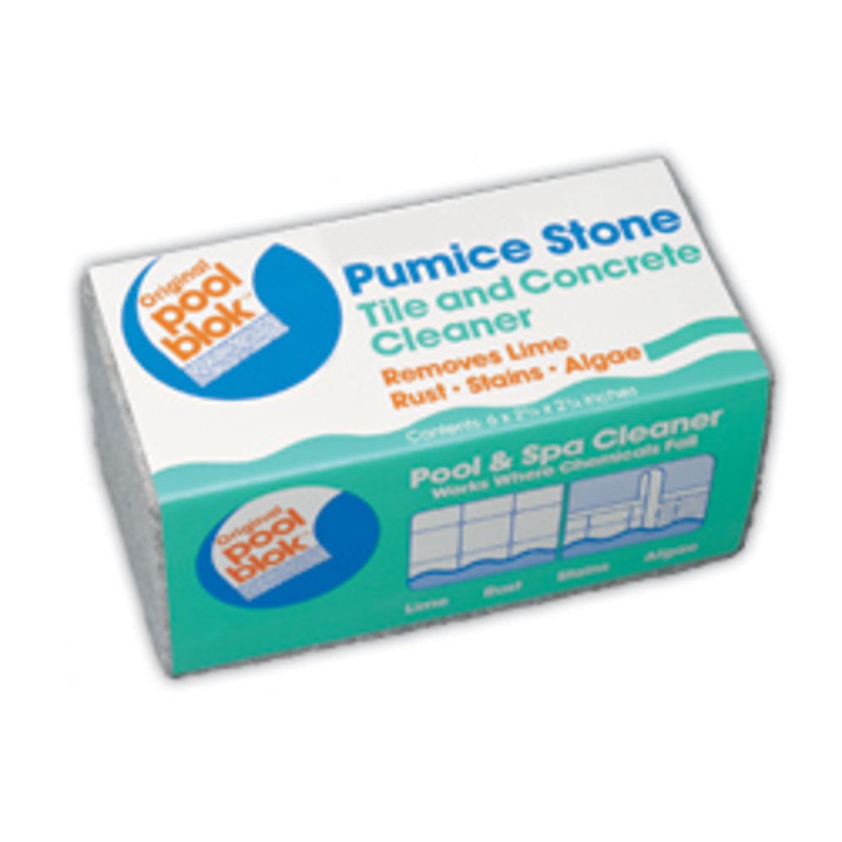 Small Pumice Stone | US Pumice | PB-80 | 6 Oz | Heavy Duty Tile Cleaning