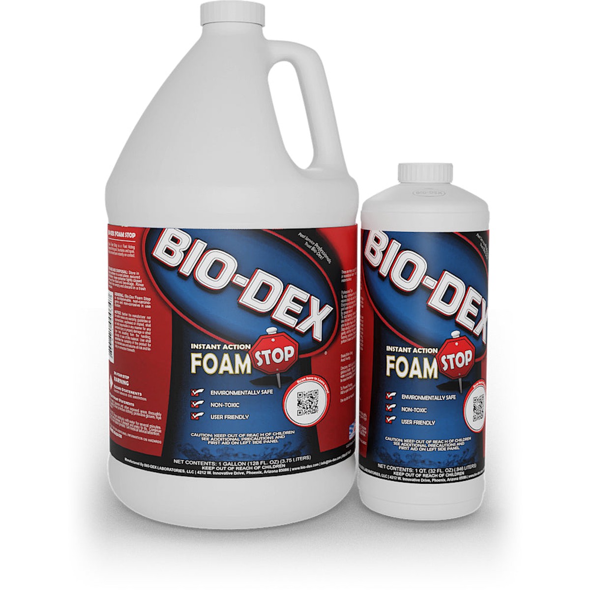 Spa Foam Stop Anti Foam | Fast Acting Formula | 1 Gallon | Bio-Dex