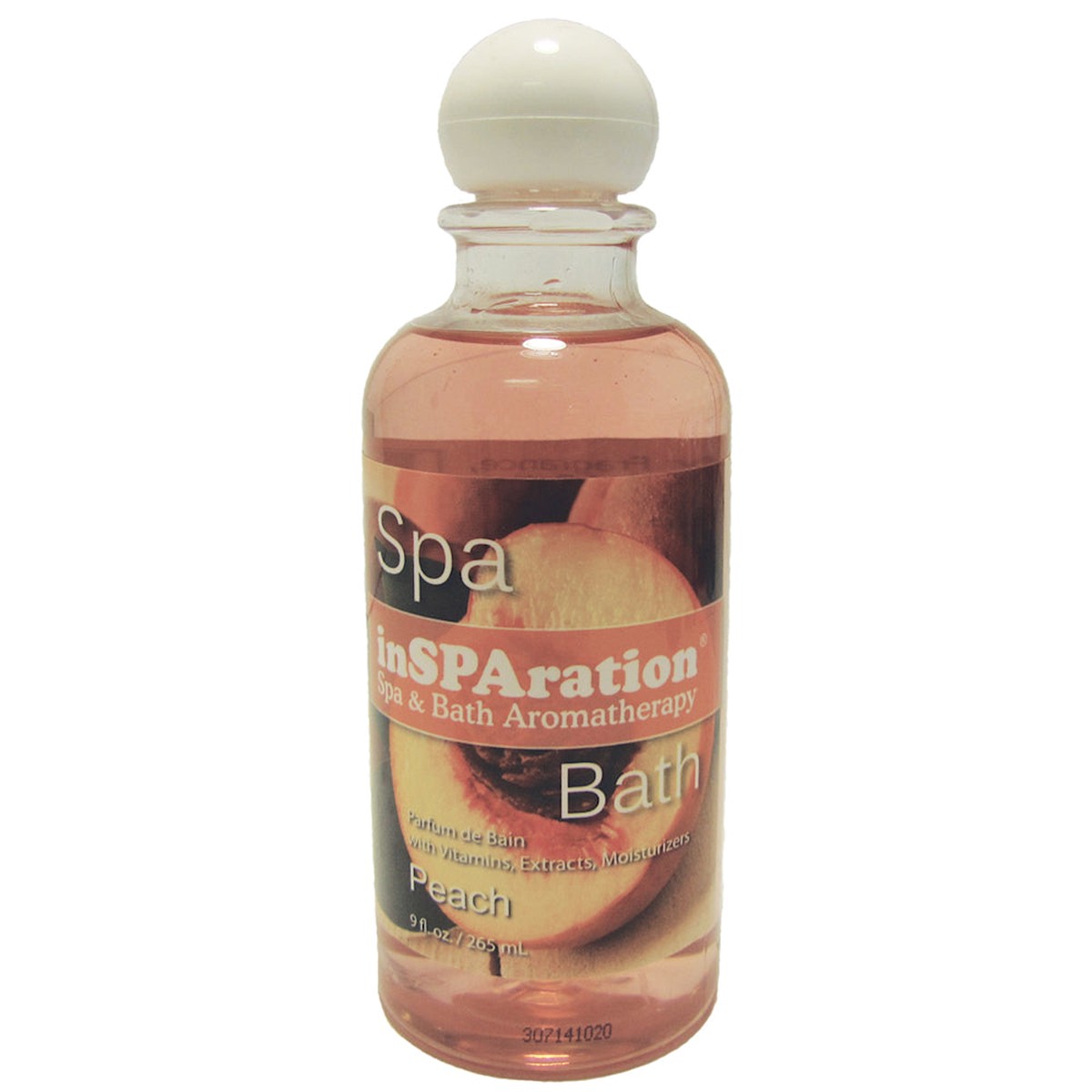 Spa Water Care Chemical Additive | Peach Scent Aromatherapy | 9 Oz Bottle | 1 Bottle | Insparation