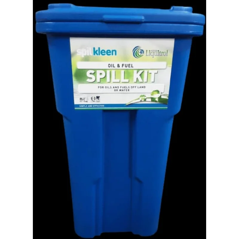 Spilkleen OIL & FUEL SPILL KIT 240L BIN 1601-121018