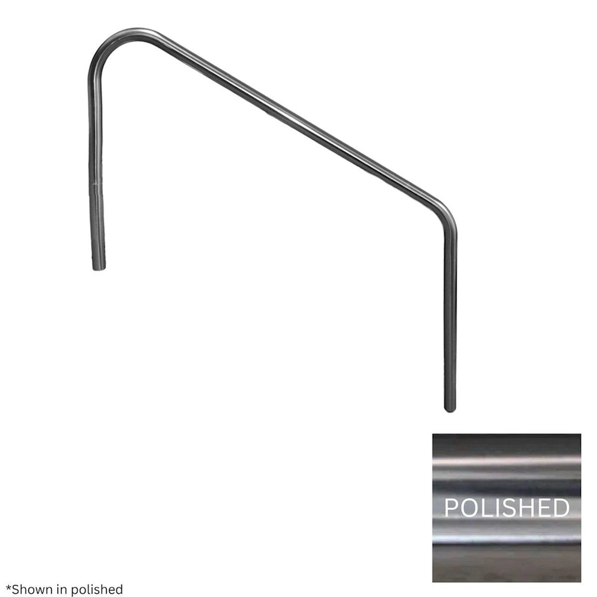 Stair Rail | Global | Global Classic 5 Ft Polished SS | 5 Ft | Polished Stainless Steel