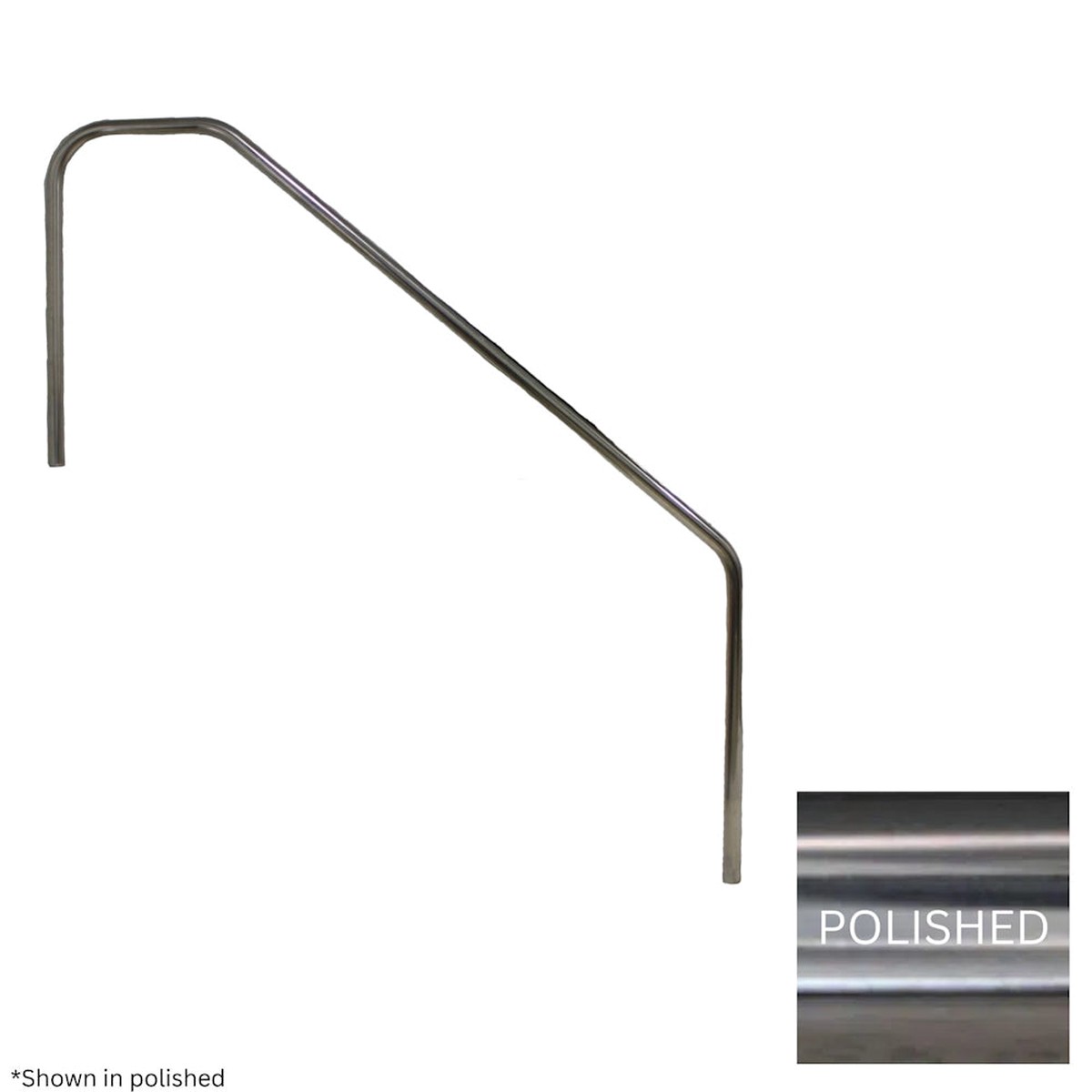 Stair Rail | Global | Global-Rl-C49-3Bndsr6-Ss | (DIY Pool Owner)