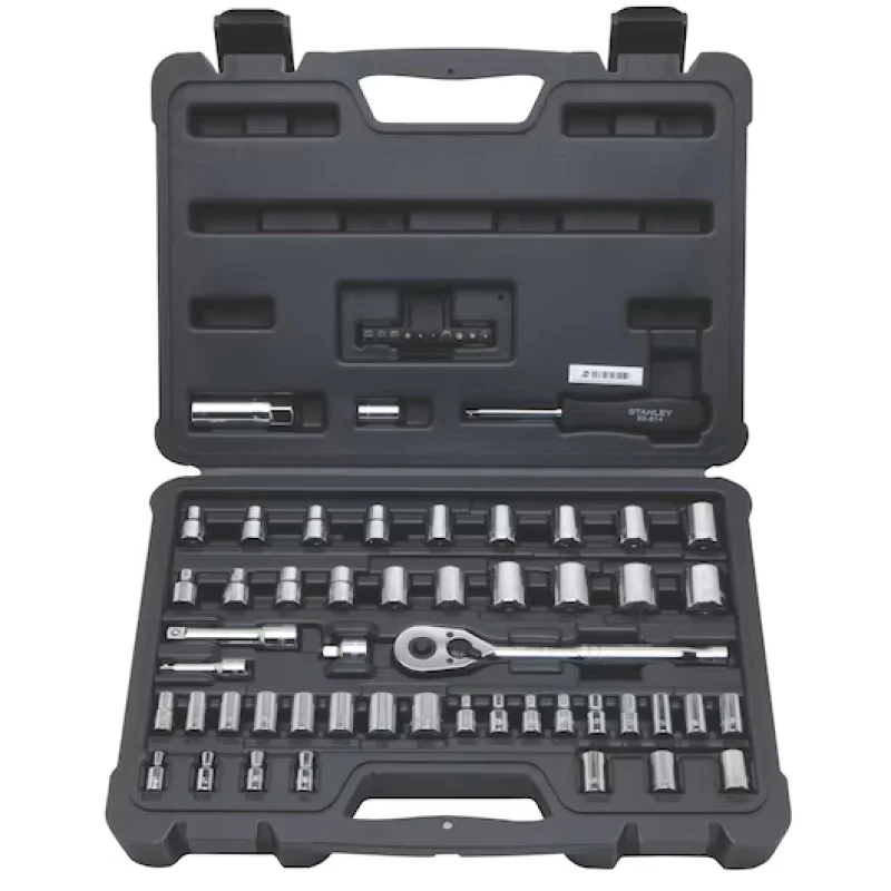 Stanley 1/4 in & 3/8 in Drive Mechanics Tool Set 60pcs