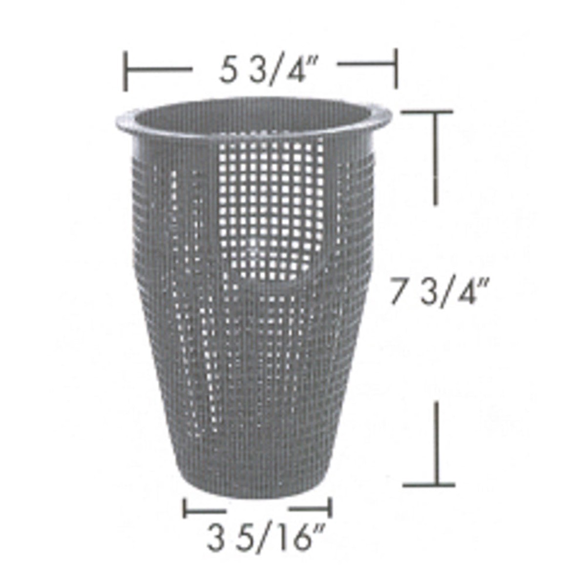 Strainer Basket | Pentair | B199 | Plastic | Whisperflo Compatible