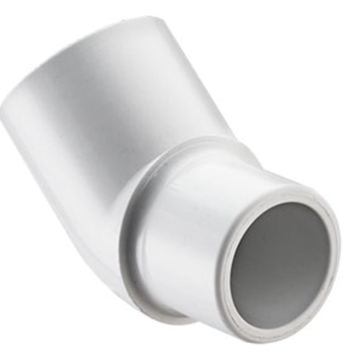 Street Elbow | AquaGuard | 2 Spigot X Socket PVC Schedule 40 | 45 Degree | White