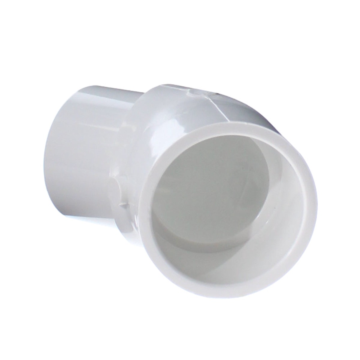 Street Elbow | DIY Pool | 1 1/2 Inch Spigot X Socket | Schedule 40 | 45 Degree