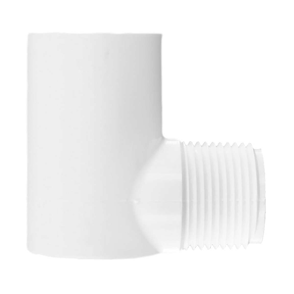 Street Elbow | PVC White | 3/4 MPT x Slip, Schedule 40 | 90 Degree Elbow | Replacement Part