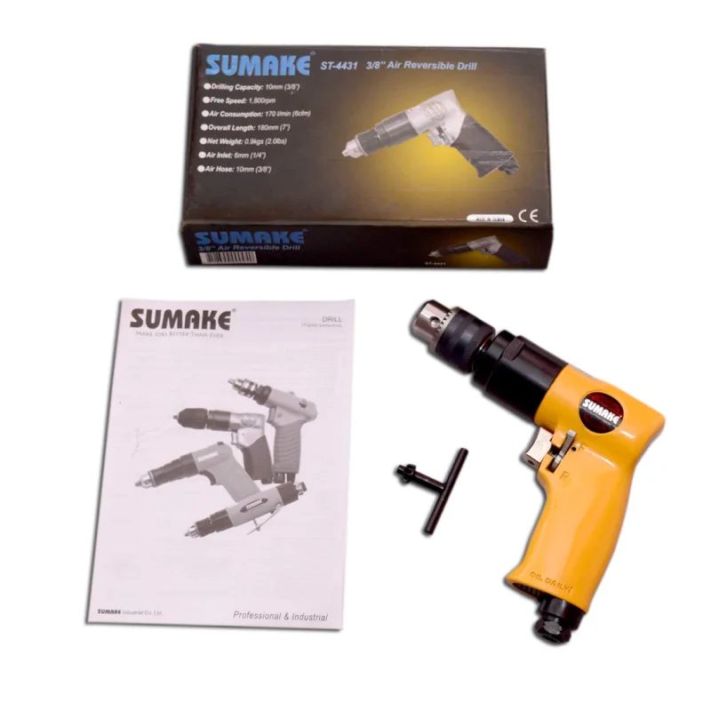 Sumake ST-4431 3/8” Air Reversible Drill