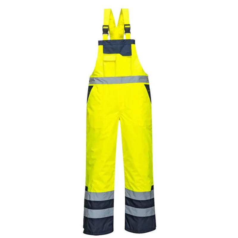 Supertouch Quilted Bib & Brace Yellow