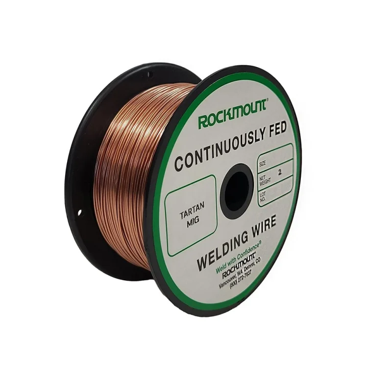 Tartan MIG Wire.035″ Copper-Flashed Wire – Mild and Medium Alloy Steel – 2lb Spool