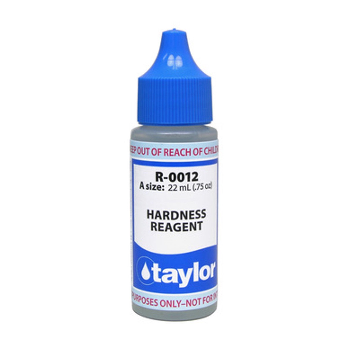 Taylor R-0012-A Hardness Reagent, 0.75 oz Dropper Bottle