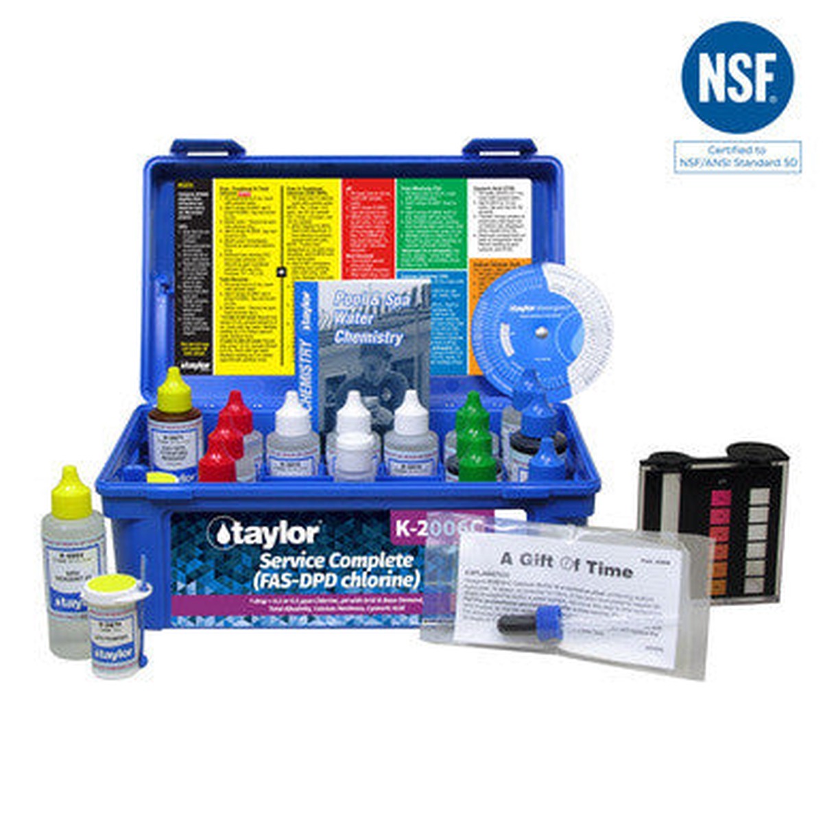 Taylor Service Complete FASDPD Chlorine Test Kit | K2006C