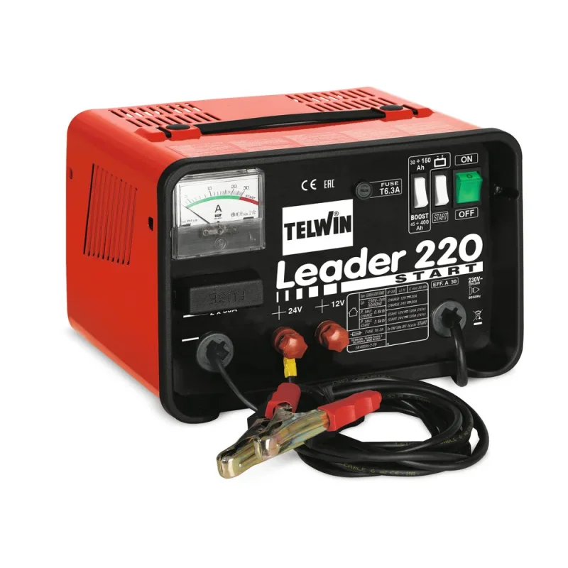 Telwin Leader 22040A 12V/24V Battery Charger & Starter
