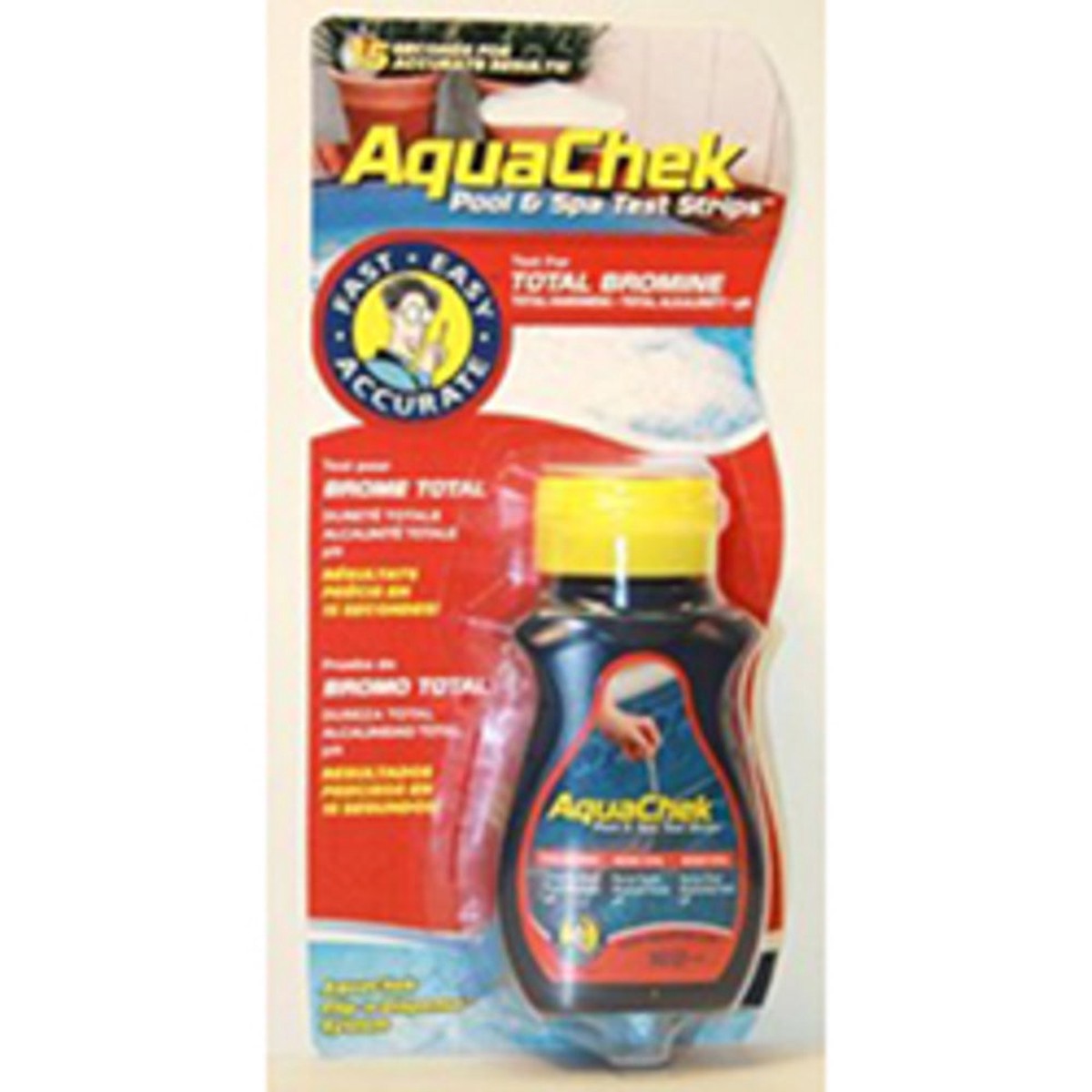 Test Strips | AquaChek | Bromine | 50 Strips Bottle | For Pool Water Balancing And Sanitization