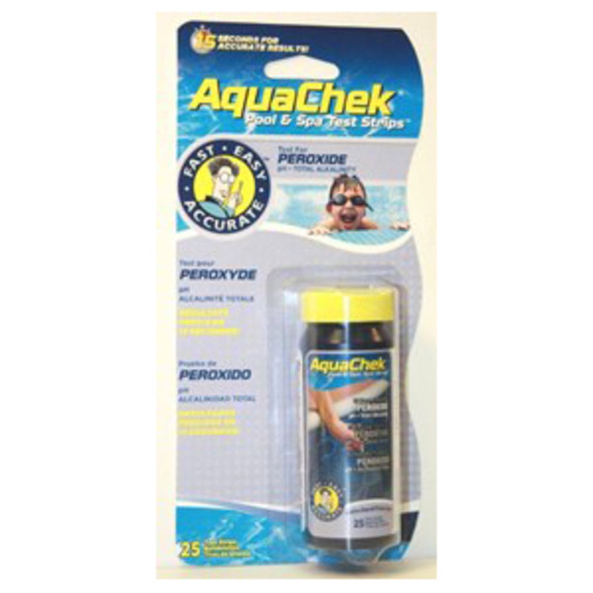 Test Strips | AquaChek | Peroxide 3-In-1 Strips | 10 Pack | Pool And Spa Testing