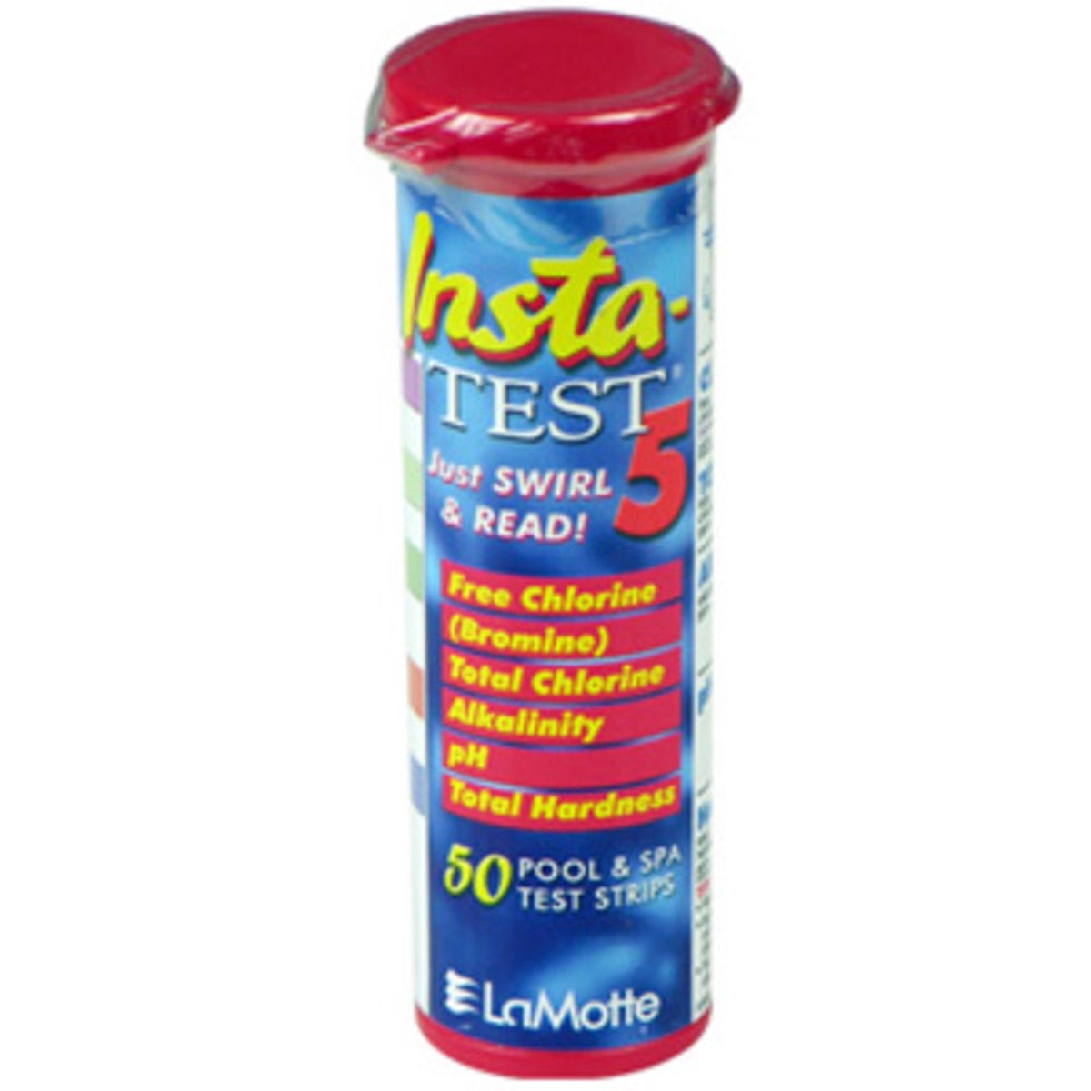 Test Strips | LaMotte | InstaTest 5 Plus | 50 Pack Fast Acting | For Pools, Spas And Home Water Systems