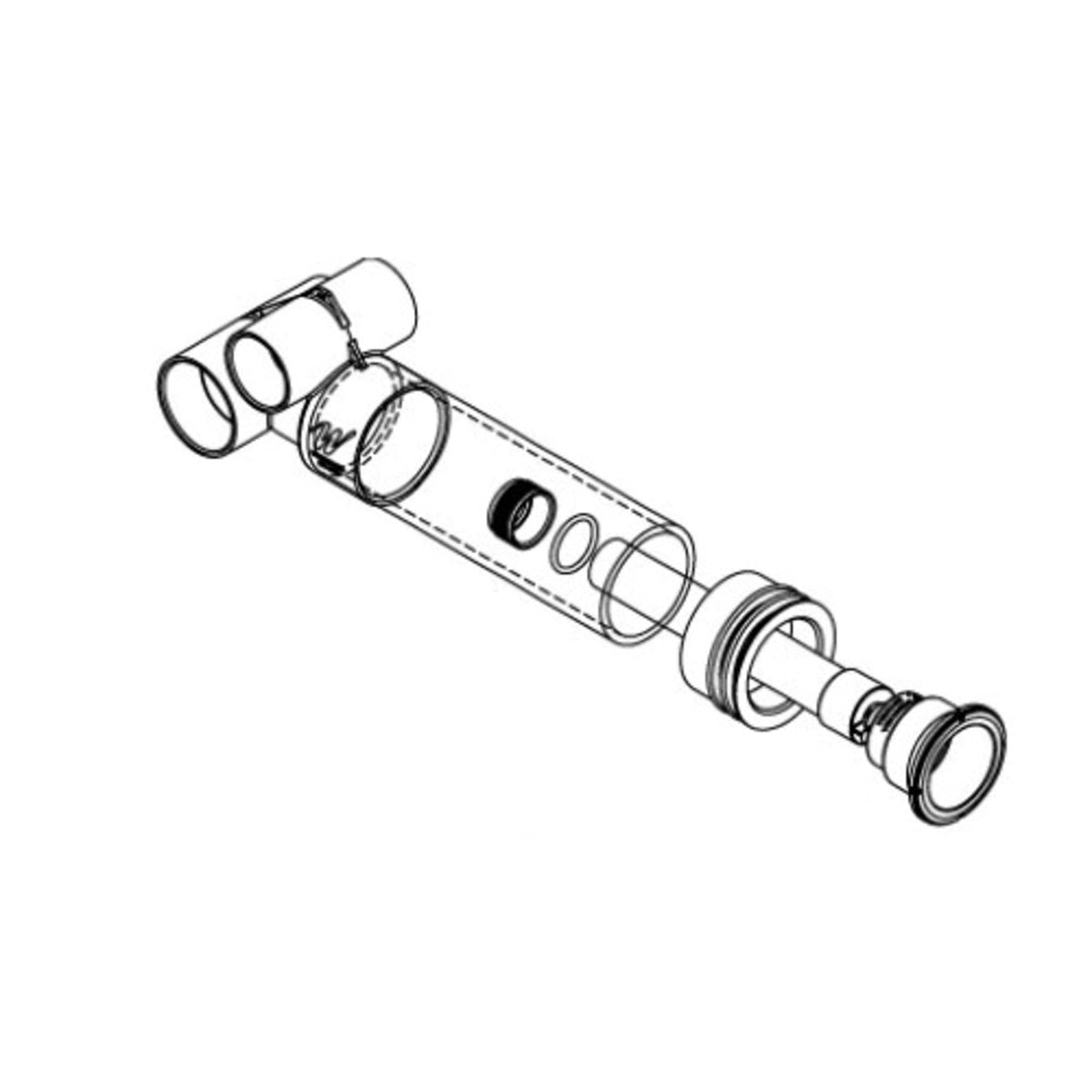 Thread-In Fitting | Waterway | 229-1110 | 1.5 Inch Thread-In Gunite Connection | Leak Resistant Poly
