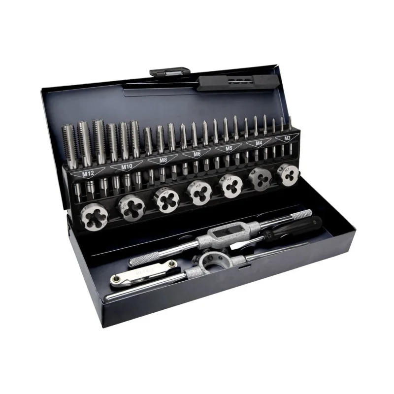 Toolzone 32 pc Tap & Die Set 3-12mm