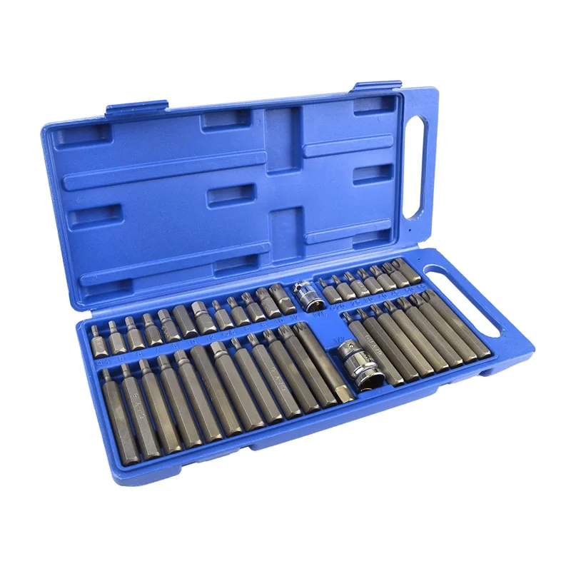 Toolzone 40pc Hex/Torx/Spline Socket Set