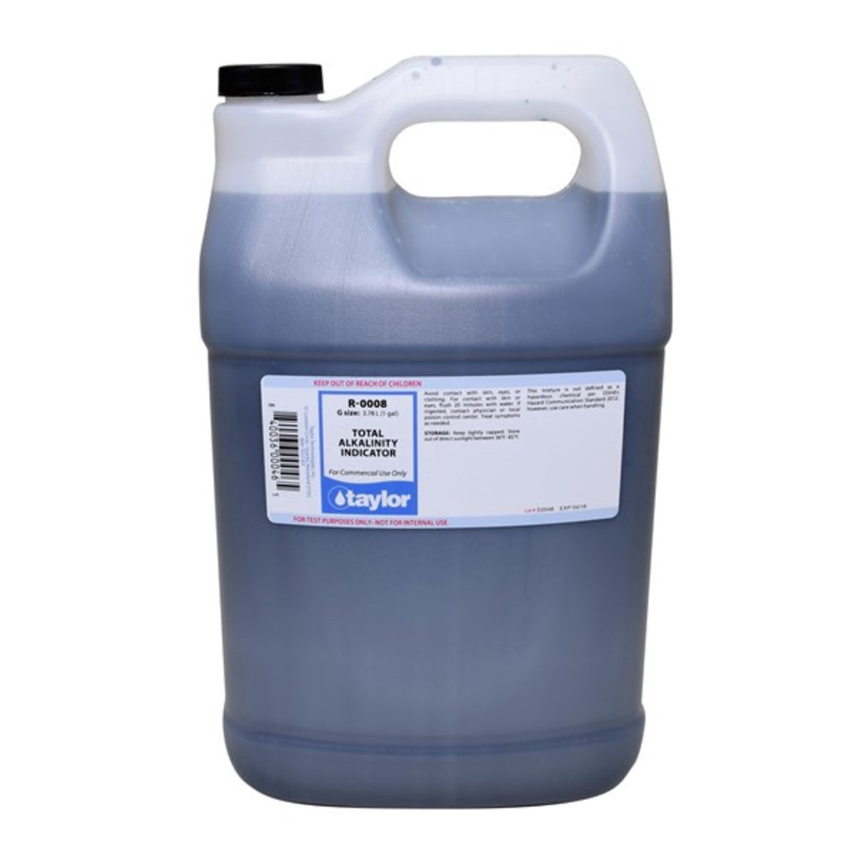 Total Alkalinity Indicator | Taylor | R-0008-G | 1 Gallon | Liquid