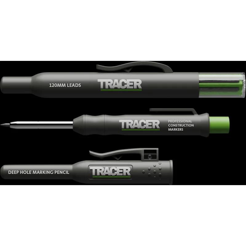 Tracer Deep Hole Construction Pencil & Lead Set with Holsters