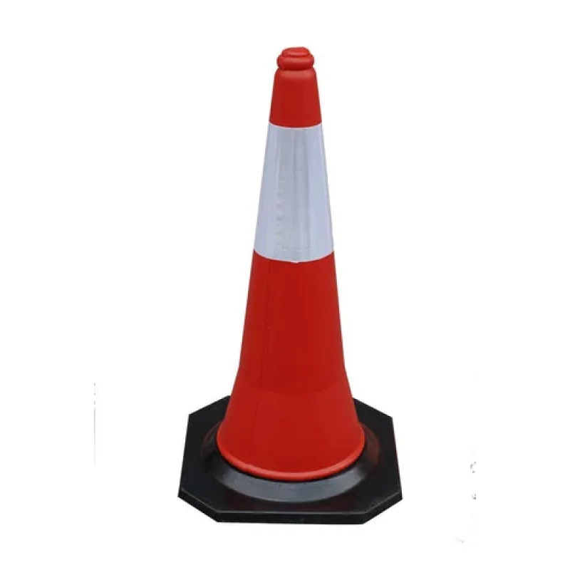 Traffic Cone Recessed 30″ Red & White TC024