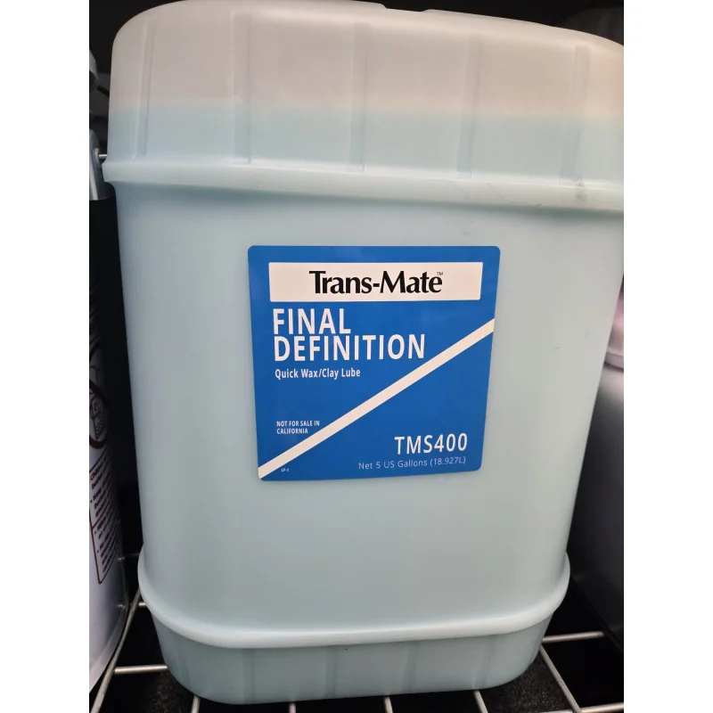 Trans-Mate Final Definition Quick Wax/ Clay Lub