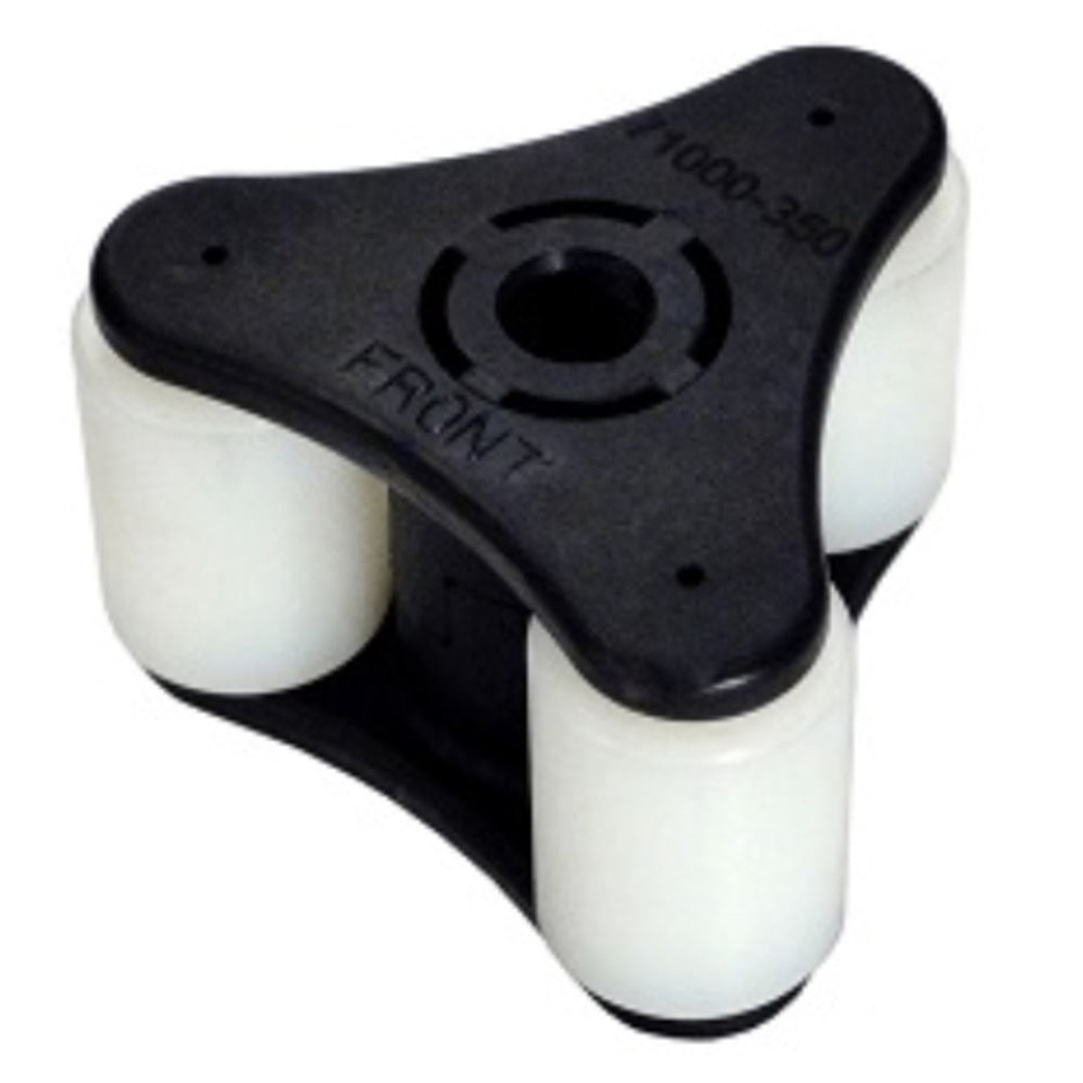 Triple Roller Assembly | Blue White | 71000-350 (Fits A-100N And A1 Series Pumps) | Plastic | Heavy-Duty
