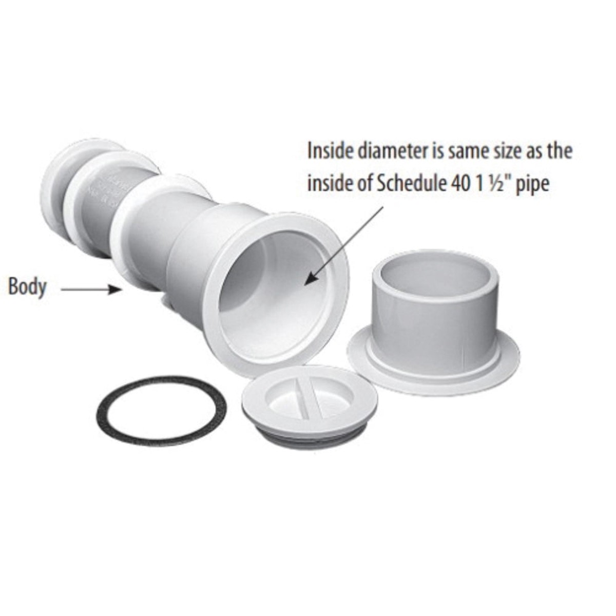 Umbrella Volleyball Pole Assembly | Waterway | 540-6707 | Gray