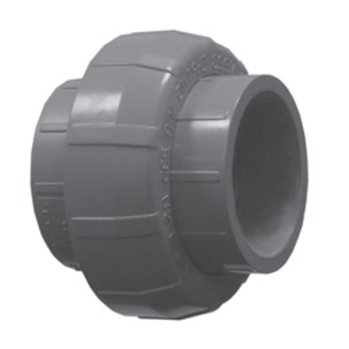Union | Generic | 1-1/2-Inch-Gray-PVC-Schedule-80 | 1-1/2-Inch | Gray PVC Schedule 80