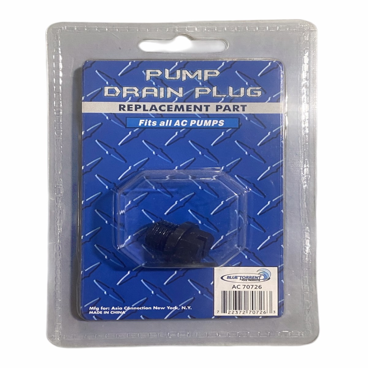Universal Drain Plug For Bt Pumps