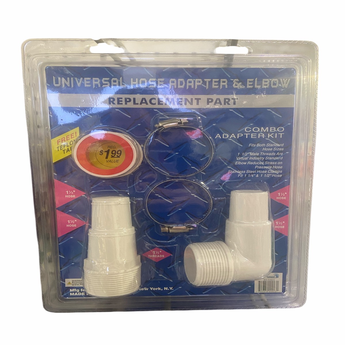 Universal Hose Adapter & Elbow Kit