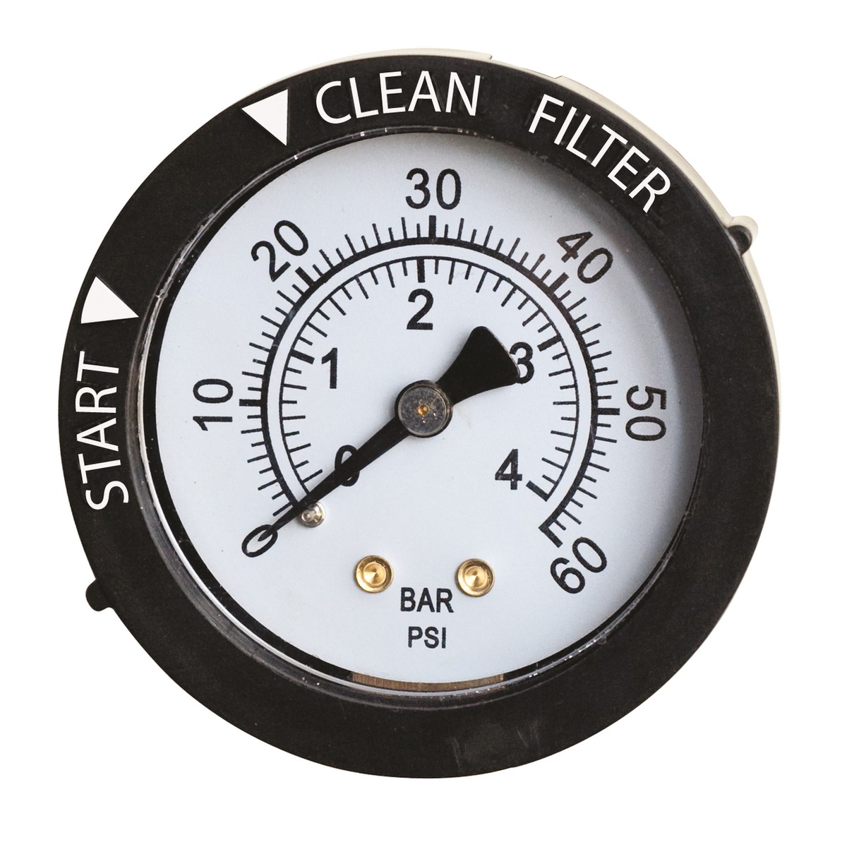 Universal Pressure Gauge For Filters Rear Mount