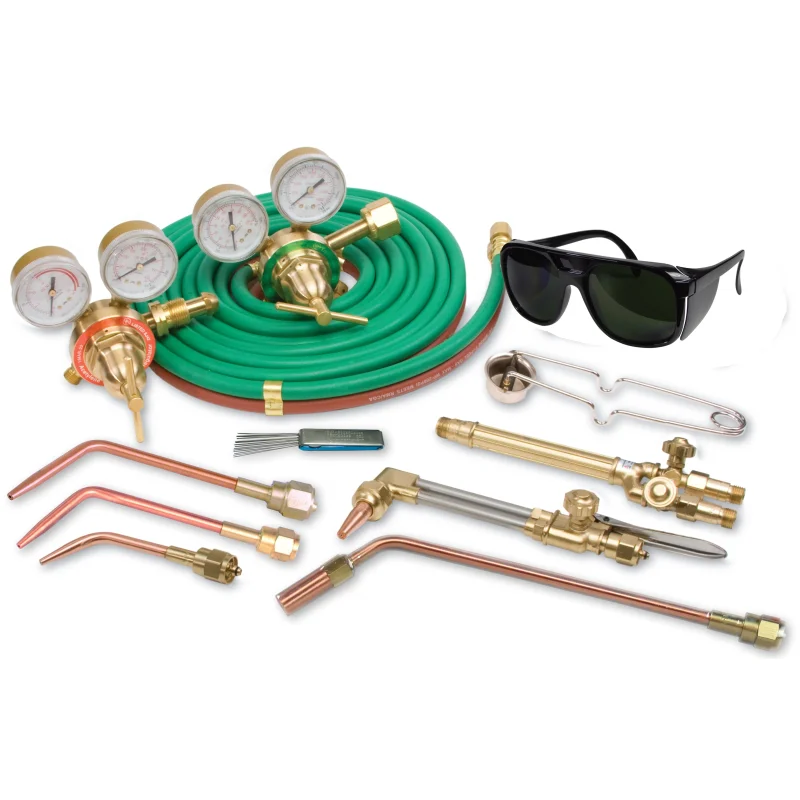 Victor Style Medium Duty Cutting, Welding, Heating Oxy-Acetylene Torch Kit