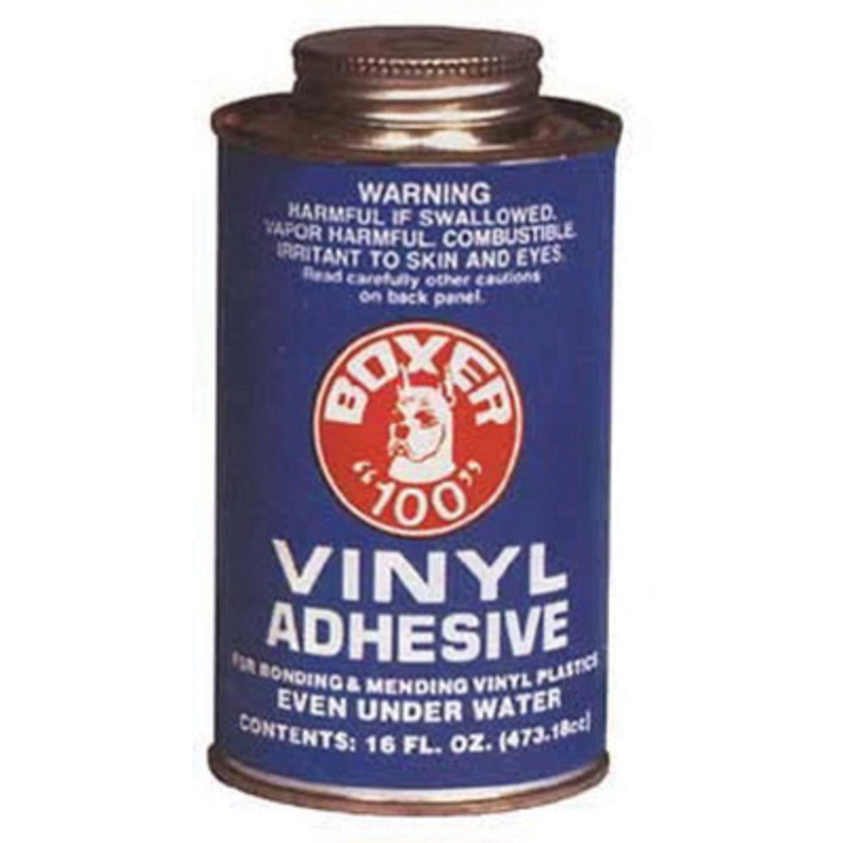 Vinyl Adhesive | Boxer | #100 | 1 Pint Can Heavy Duty Pool System Repair Adhesive