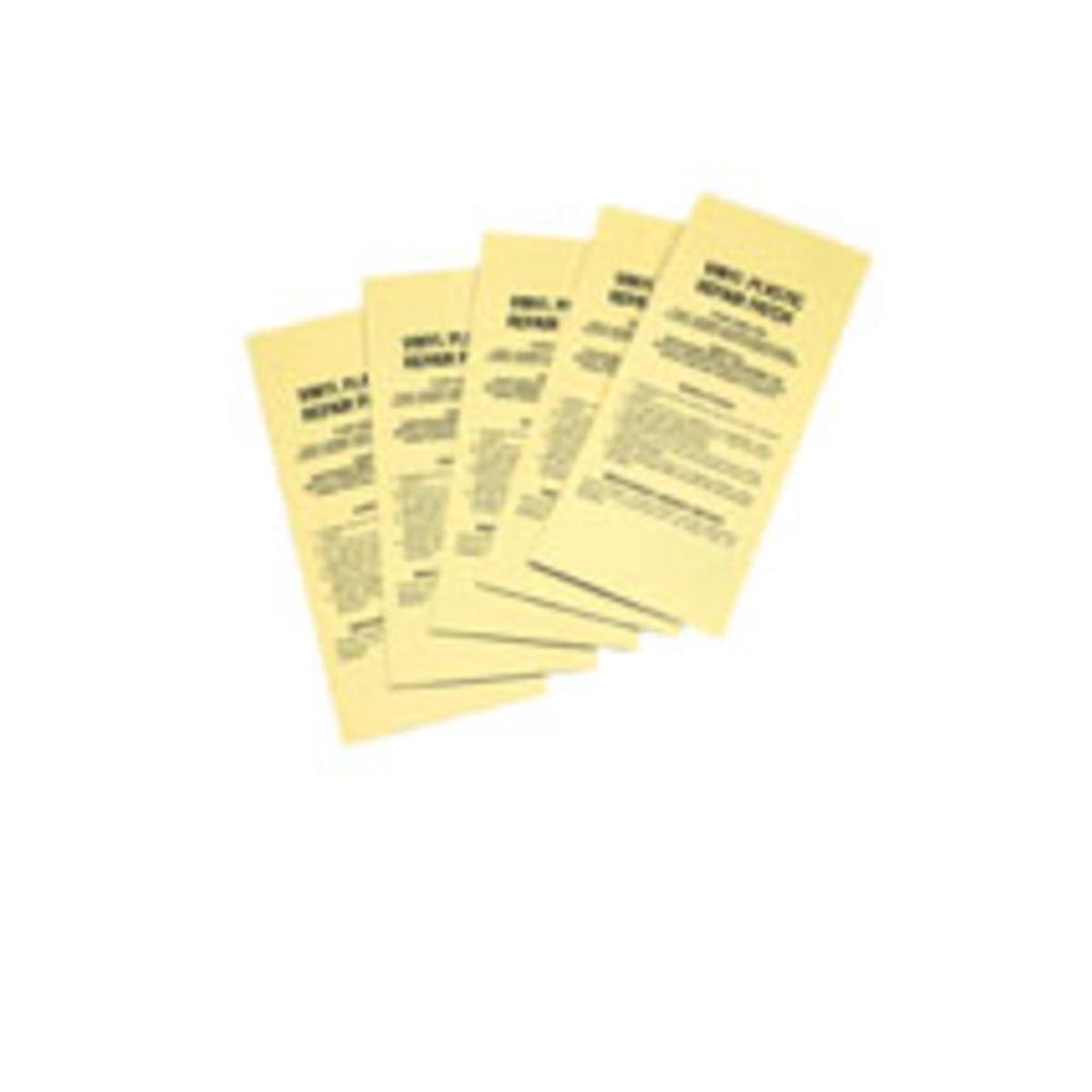Vinyl Repair Patches | Ocean Blue | 5 Pack | Heavy Duty | Non Powered
